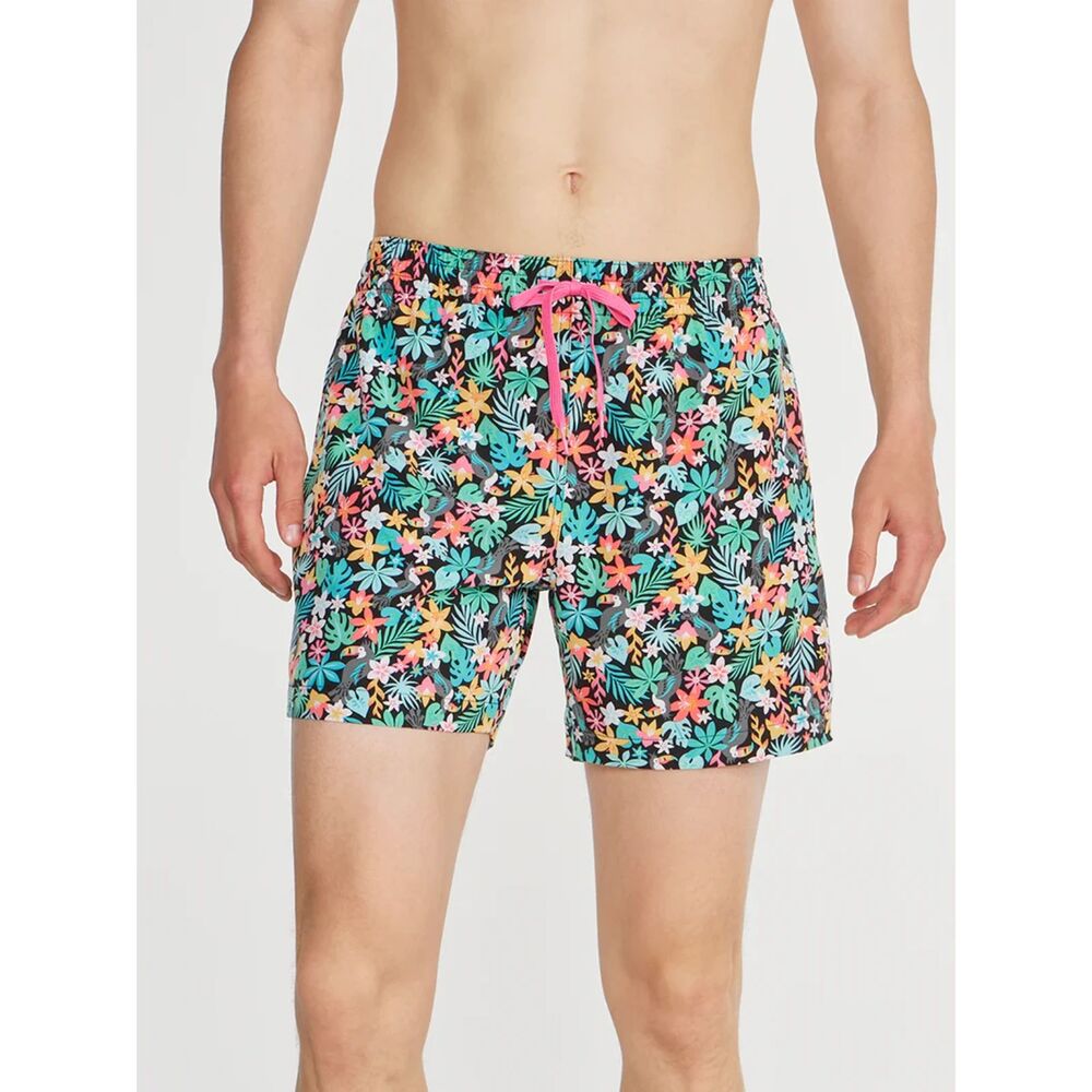 Chubbies The Boomerangs Tropical Toucan Swim Trunks 7" Inseam Men's  2X Large